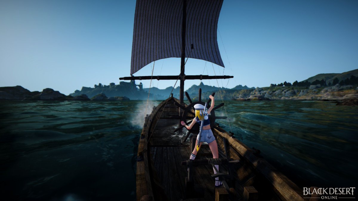 With the Epheria Marine outfit out now, my lifeskiller can finally dress like the captain she aspires to one day be :)
Small boat, big dreams :D
#Blackdesertonline