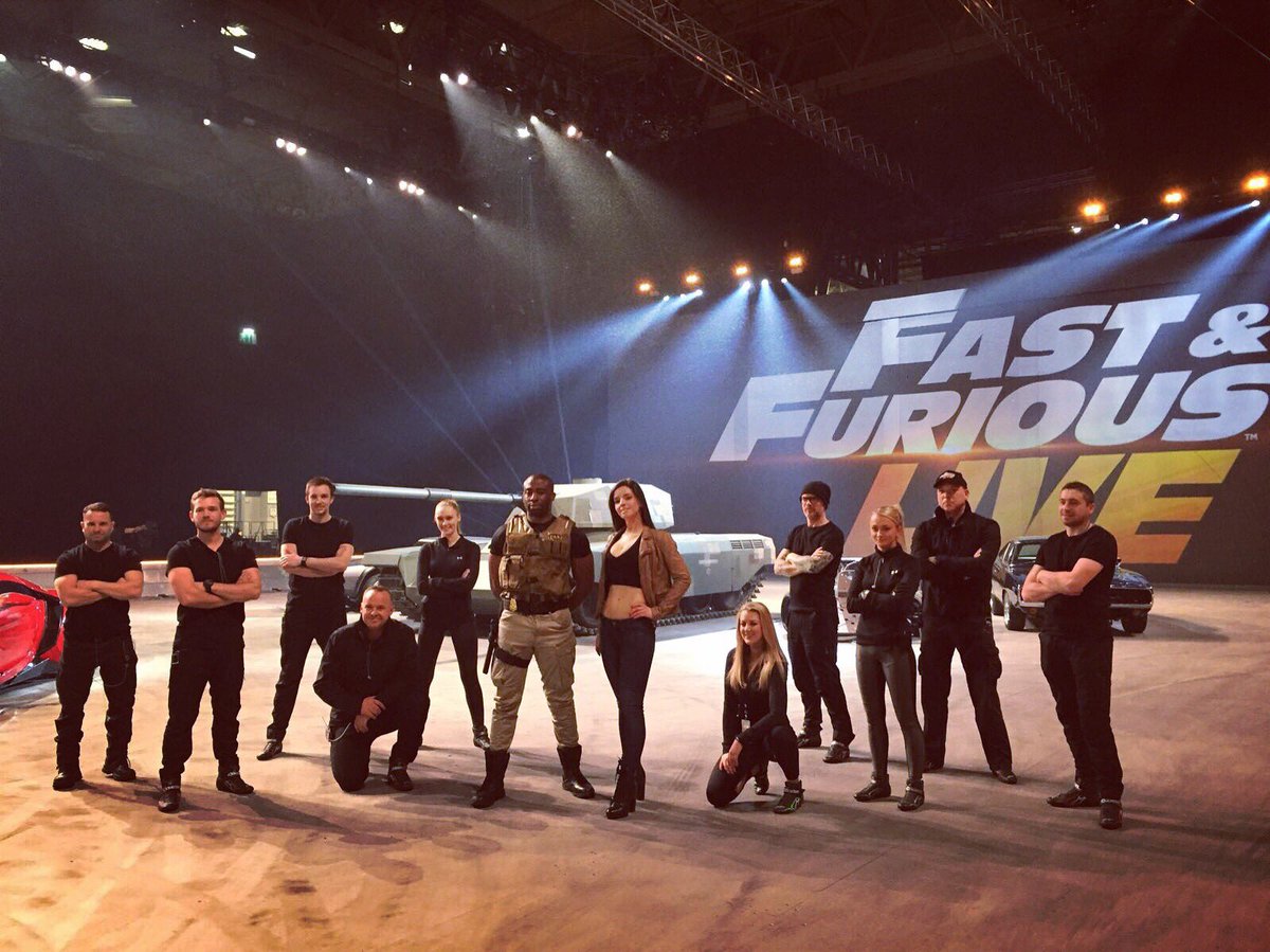 ‘I don’t have friends , I have family ‘ can’t wait to see the dream team later 🖤🔥 <a href="/FastLive/">FastandFuriousLive</a>