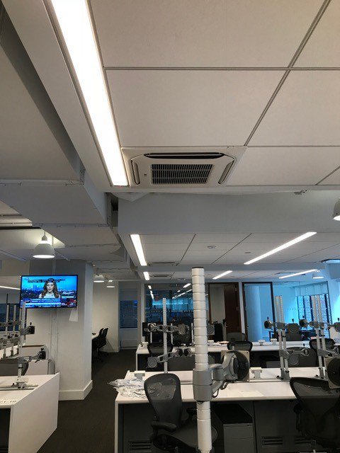 donnellymech's tweet photo. Another successful project completed by Donnelly’s Construction division. Just in time for Summer! LG VRF system installed at 2 Grand Central Tower #Donnellyonthejob #DonnellyHVAC #DonnellyInNYC #CoolingNYC #HVACConstruction https://t.co/sNssZkujFi