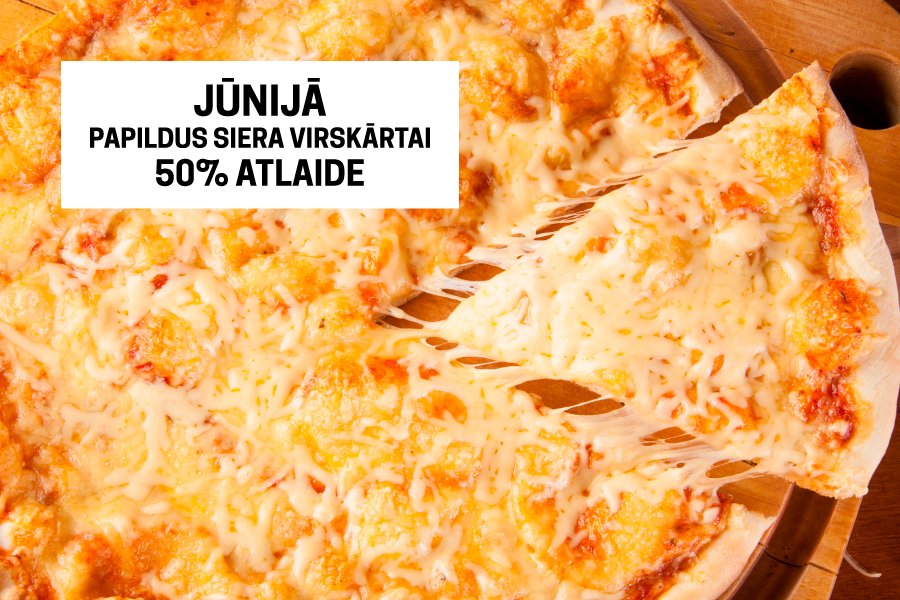 🧀 Jūnijs ir siera mēnesis! 
🛵 Pasūti jau tagad! new.lulu.lv/picas