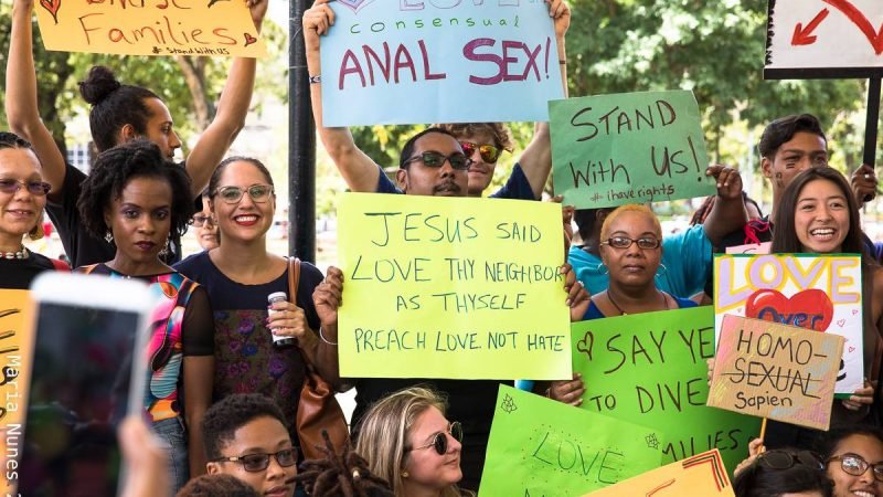 Gay rights religious right