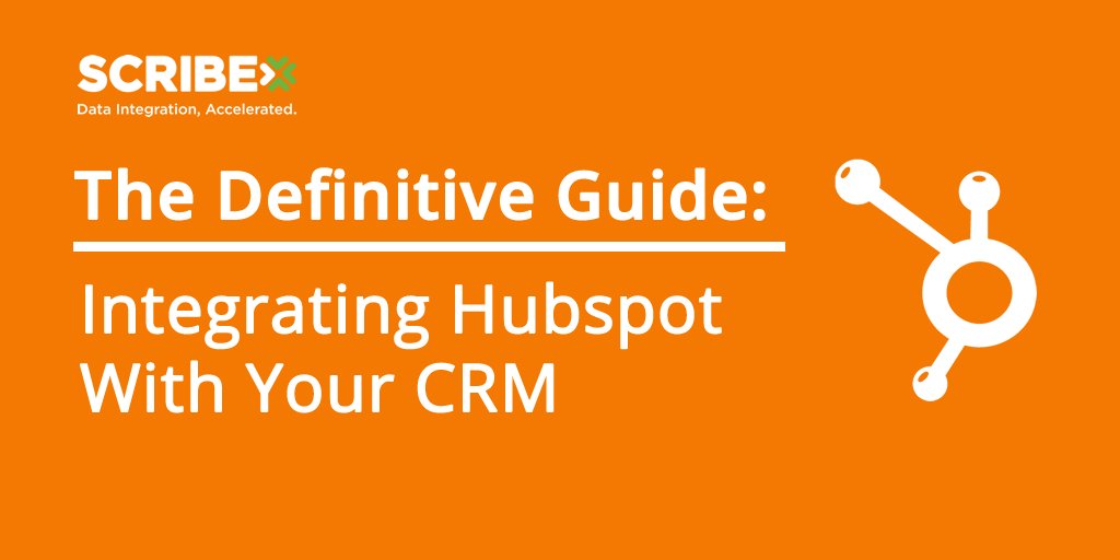 Are you planning to integrate your HubSpot #MarketingAutomation with your #CRM system? HubSpot offers you the best of both worlds. Download our white paper now to find the right tools to start #integrating your systems! scr-i.be/2y6QcyB