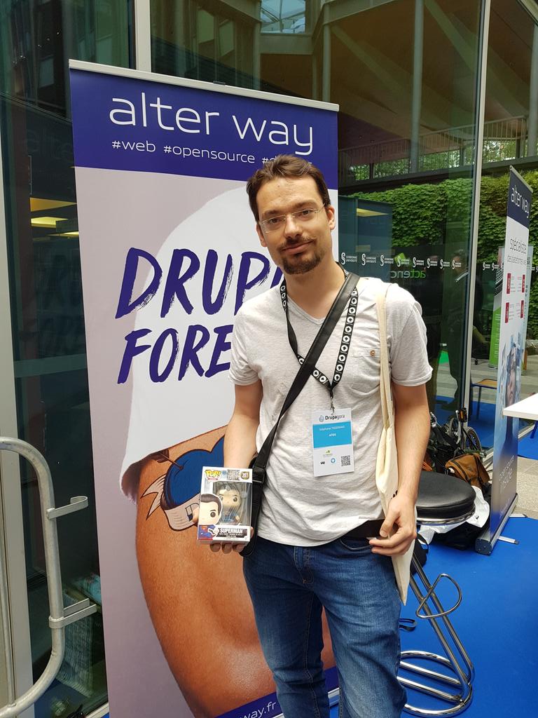 #drupagora2018 félicitations à notre gagnant ! <a href="/alterway/">Alter Way</a>