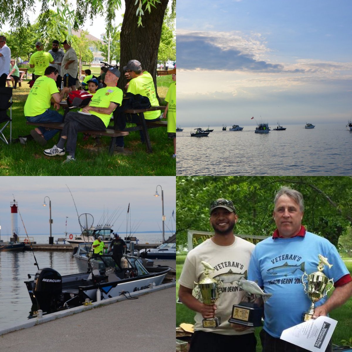 HostAVeteran's tweet photo. Less than 2 days now till #veteransalmonderby Let look for some big fish that day. #salmon #trout #letsseebigfish #bronteevents #BronteOakville #bronteevents #june16 https://t.co/XqQBRfzOWa