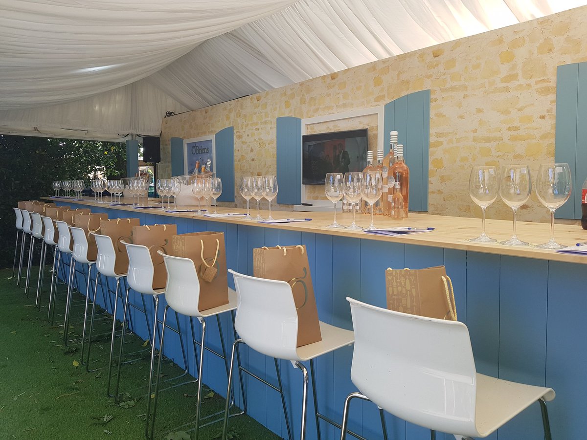 Good to go for <a href="/OBriensWine/">O'Briens Wine</a> @GBvins Rose Masterclass <a href="/TasteDublin/">Taste of Dublin 🍴🍾</a> ☀☀☀ @LynneCoyleMW