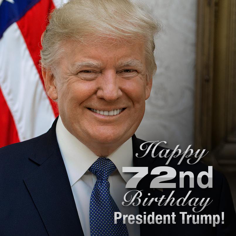 RFFUSA's tweet image. Happy Birthday President Trump!