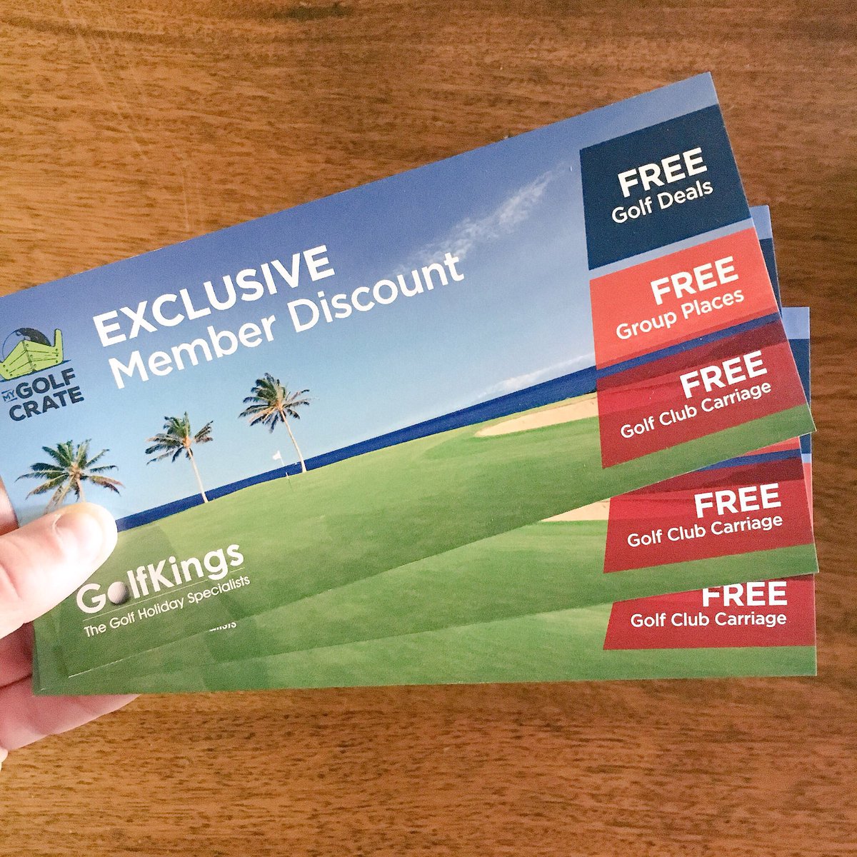 GolfKings Exclusive Members Discounts 👍🏼⛳️

#mygolfcrate #golf #golfcourse #golfcrate #golfsubscriptionbox #subscriptionboxes #golfwang #golfstagram #golfballs #golfporn #golflife #golfgoals #golfuk #golfswing #golfaddict #golfkings #golfkingsgolf #membersonly #memberdiscount