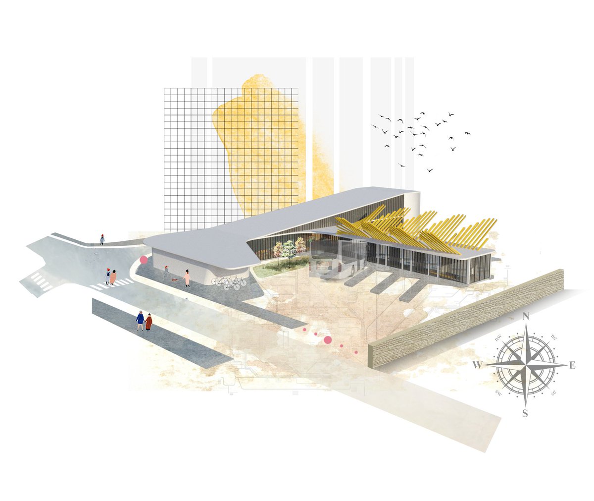 Congratulations to 3rd year <a href="/InteriorsDJCAD/">Interiors DJCAD</a> student <a href="/Tereza_Chronak/">Tereza Chroňáková</a> who has jointly been awarded the Armistead Bursary at <a href="/DJCAD/">DJCAD, UoD</a> Prizegiving. Tereza's recent project, Seagull Bus Station, redesigned Dundee's transport hub into an attractive, sustainable and inclusive space.