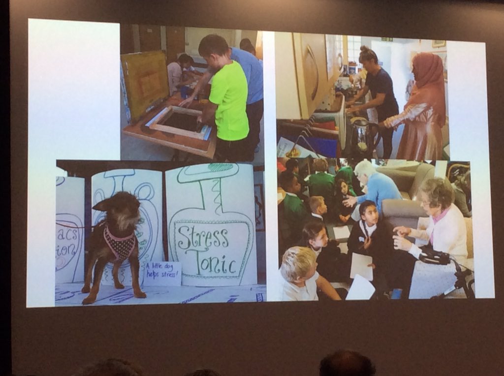 katejnoble's tweet image. Inspiring socially engaged practice from @cornishkaren @SarahJPlumb @OpenHouseCam in North Cambridge where equal value of all contributions celebrated and mirrored as part of research process #Universeum2018  #cocuration #cocreation