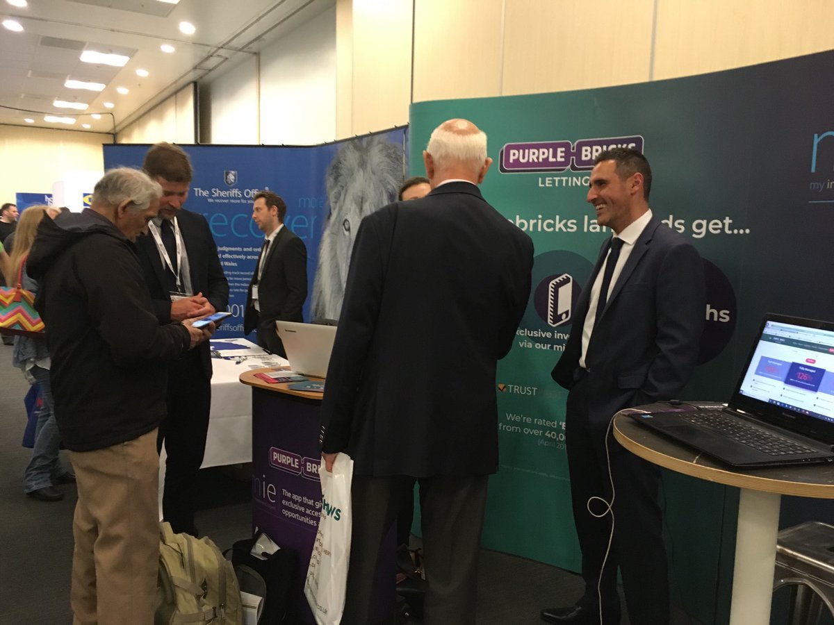 wansteadhomes's tweet photo. Lots of people visiting the ⁦@PurplebricksUK⁩ stand at ⁦Landlord Investor Show https://t.co/c2ULt2sg5Q
