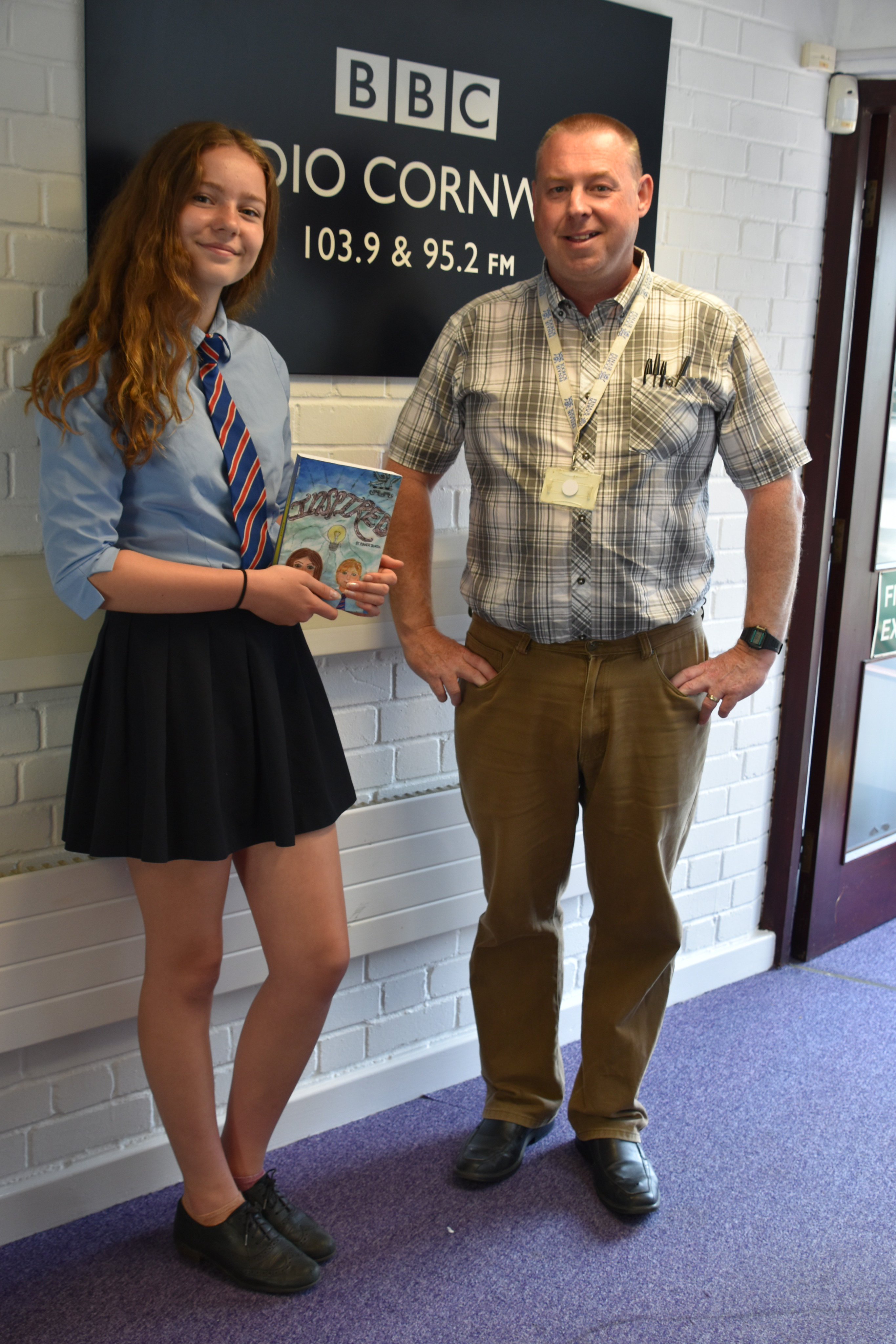 Penair school on twitter on monday 11th june mr coad and alyssia in