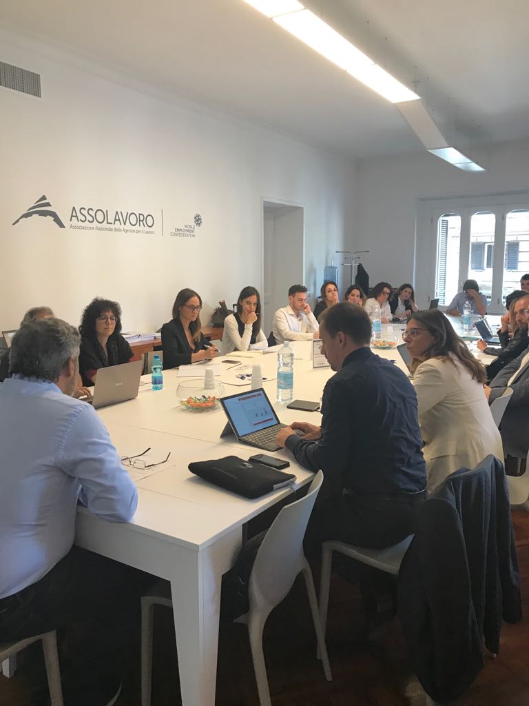 Stamattina in #Assolavoro il primo incontro del Gruppo di #lavoro  sul Codice di Condotta #GDPR per analizzare e discutere i processi aziendali sensibili sotto il profilo della #privacy.