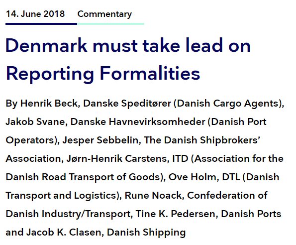 AvWLovgreen's tweet photo. Today, a broad variety of organisations within the Danish transport industry have sent a clear message:
We support the proposal by the @EU_Commission /@Trade_EU but we also emphasize that the changes must be ambitious! 🚢📄🖌️
https://t.co/cPB1v2AyKA
#dkbiz #blaadk #bluedk https://t.co/D6lRpDPYGC