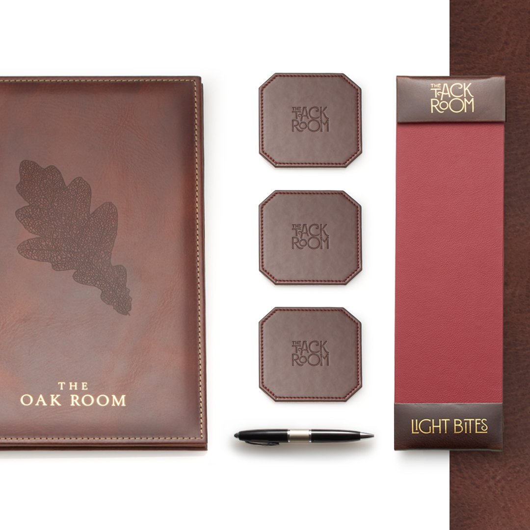 PelicansGroup's tweet photo. Bespoke leather accessories for the luxurious Adare Manor #hotel #leathergoods https://t.co/8w06kNMuGi