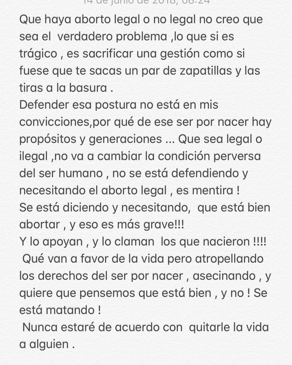 MisioFLow's tweet photo. Por eso es hora de unirnos para que no se mueran más las mujeres ...los verdes y los celestes !! La onda es que no se llegue al aborto !! 
Hay vida en el vientre de la madre ! https://t.co/5Pl8oxAlXx