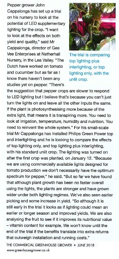 unhappyfeet's tweet photo. Latest article in #GreenhouseGrower magazine #LED #innovation #futureoffarming https://t.co/7VGtrBy99g