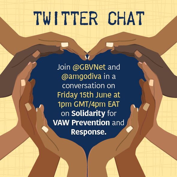 GBVnet's tweet photo. Happening tomorrow at 1pm GMT/4pm EAT! Join our twitter chat on #SolidarityWins with @amgodiva , Deputy Director of @chapter4uganda , a civil liberties organisation working to promote the human rights of all Ugandans . https://t.co/CCoK0v0XnM