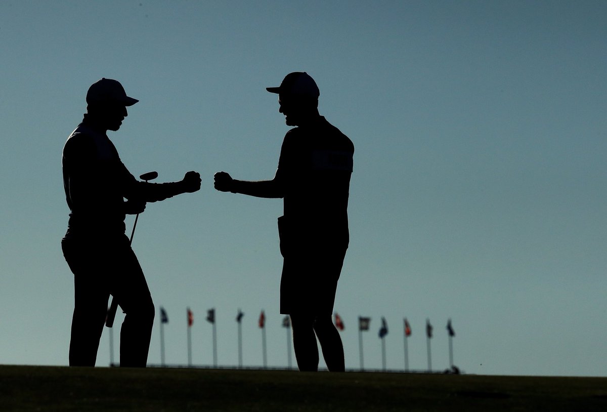 DPWorldTour's tweet photo. Matthieu Pavon after a birdie at the first 🤜🏼🤛🏼
#USOpen https://t.co/WgZ4URERvZ
