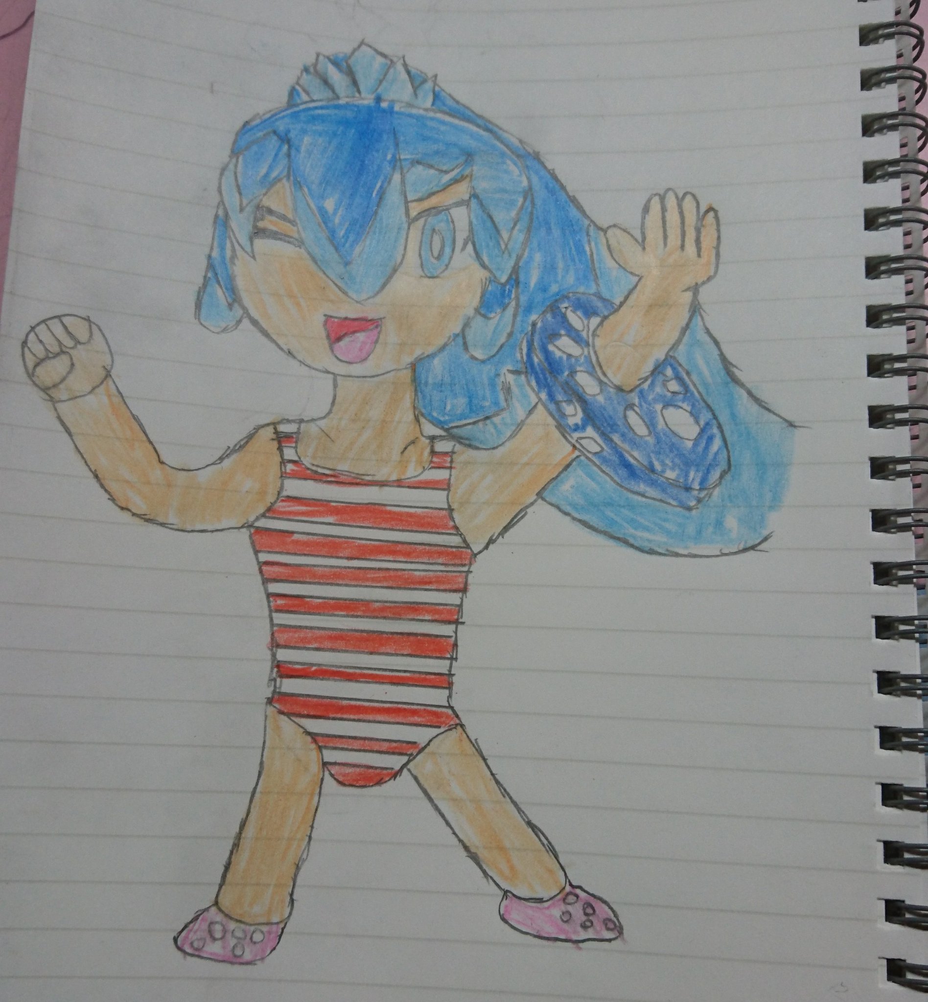 サドル ヴァン No Twitter ふぶき姫の水着verを描いてみました 妖怪ウォッチ ふぶき姫
