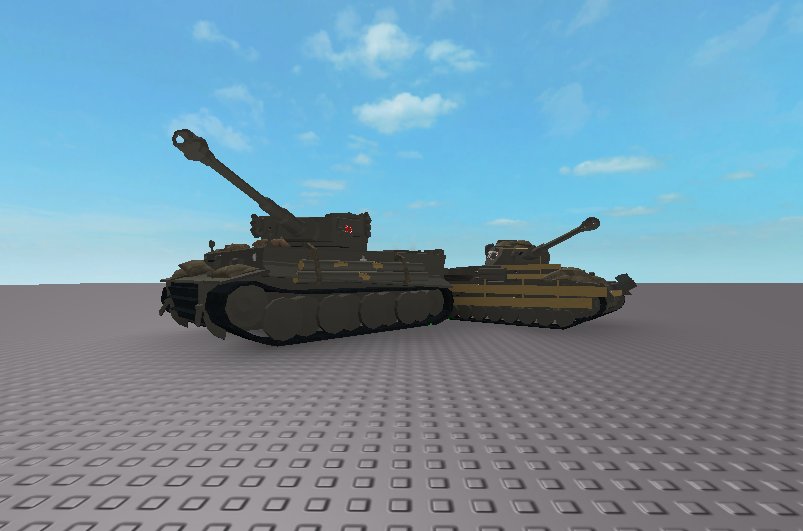 Mine8y Tf2 On Twitter Am Credit This Tiger I And Panzer Iv Bf5 Battlefieldv Roblox Robloxdev - tiger tank roblox