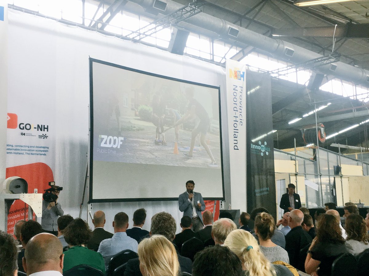 Bij @GONH2018 van <a href="/ProvincieNH/">Noord-Holland</a> om @iZoofnl en alle andere duurzame mobiliteitsoplossingen te supporten👏 #innovatie #duurzaamheid #mobiliteit