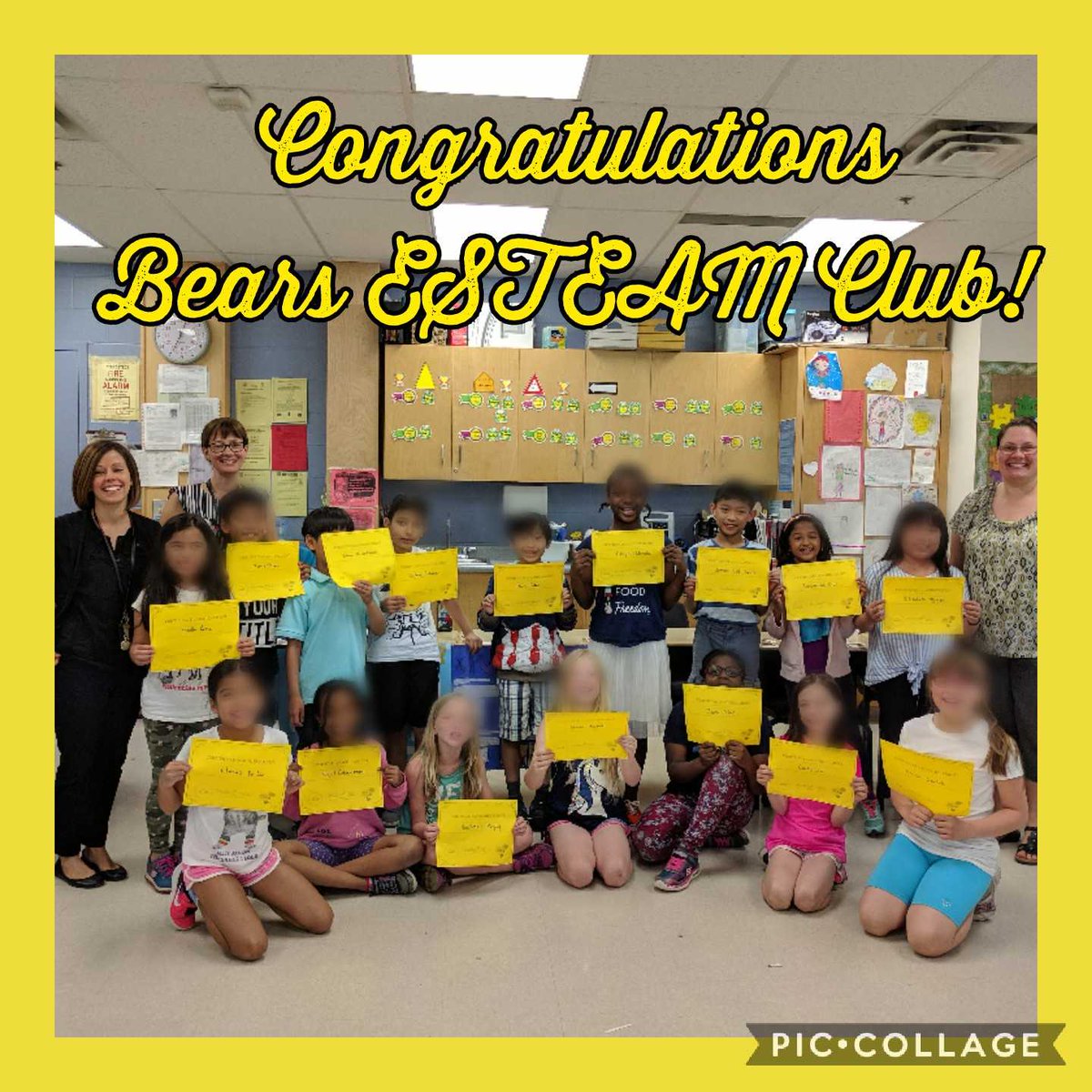 BearsESTEAM's tweet photo. Congratulations to our Bears ESTEAM Club for a legendary term! "I want to be a brain doctor, an electrical engineer, an anesthesiologist, a teacher.... " The future is electric 🌟 for our students! #BearsESTEAM @Putzu_brnrd @mswilson_brnrd @MsAniskoClutton https://t.co/CWgyzTF8fz
