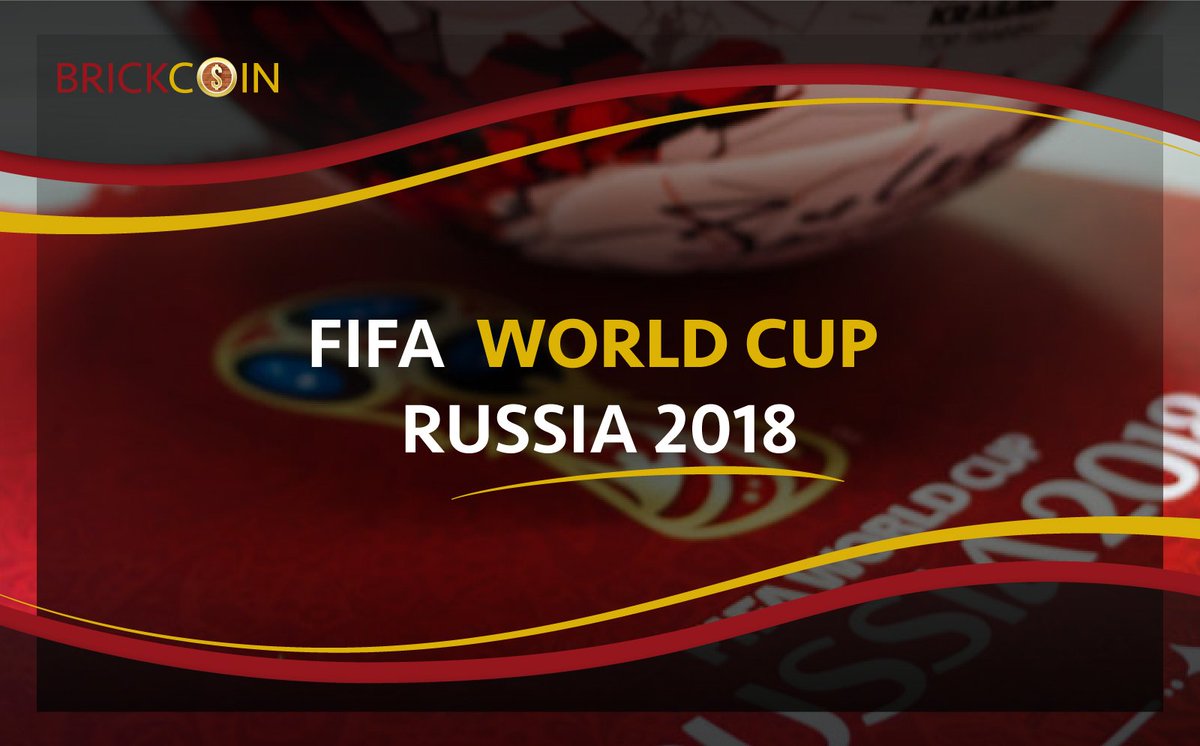 BrickCoinGlobal's tweet photo. Today the long-awaited 2018 FIFA World Cup Russia begins, we are expectant for what will be each game. #Brickcoin wishes all the fans good luck and that the best team wins. #Russia2018 #WorldCup #Futbol https://t.co/mlYzWT6EPl