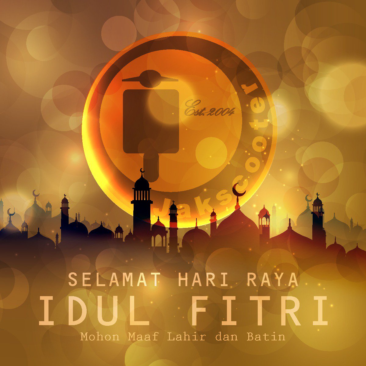 Keluarga Besar Jakscooter Mengucapkan..