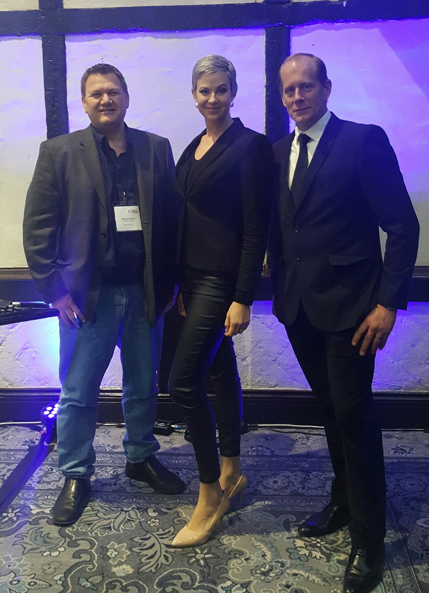 Welcoming <a href="/_jua_/">Juanita Vorster</a> Juanita Vorster <a href="/MALLindaba/">Mall & Retail Indaba</a> Looking forward to your Disruptology talk! Pic: Chris de Klerk - CADEK Media Organiser, Juanita, Rob McPherson <a href="/uniquespeakers/">UniqueSpeakerBureau</a>