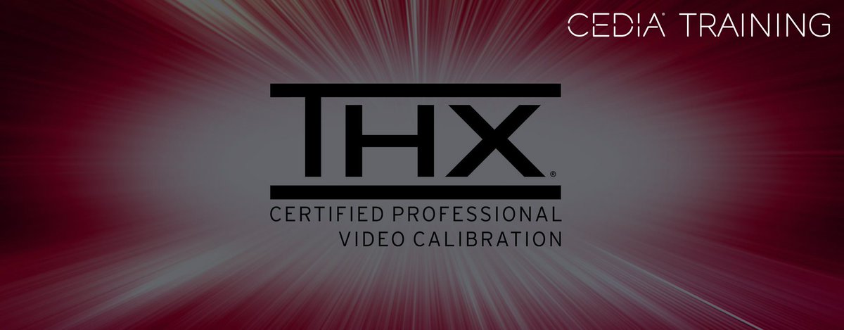 CEDIA_EMEA's tweet photo. THX Video Calibration training is taking place on 26-29 June, 2018 in Stansted. learn the art of video calibration and become THX certified calibration experts. https://t.co/C3PlNP5SCF #videocalibration #CEDIA https://t.co/QP6VQjMlNU