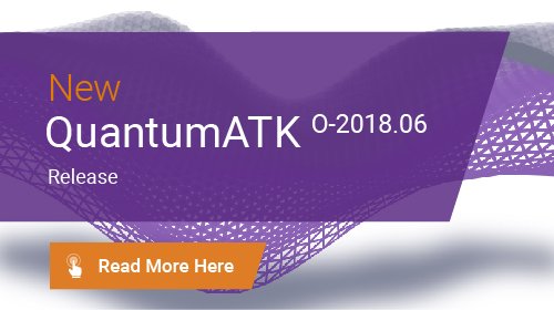 QuantumATK's tweet photo. QuantumATK O-2018.06 has been released! We are very excited as it is the first major release since we became part of @synopsys in Sep, 2017. Check out the official release letter here: https://t.co/hnUAbYIttR #atomicscale #materialsscience #nano #nanostructures https://t.co/zmbO1ddOho