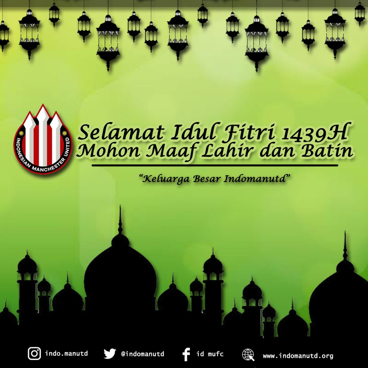 Selamat hari raya idul Fitri teman2 #mufc #indomanutd #IdulFitri1439H