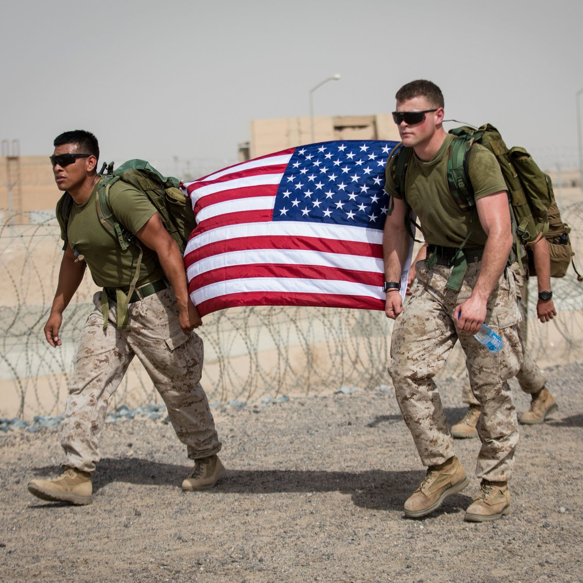 USMC's tweet image. Happy #FlagDay, Marines.

"When we honor our flag we honor what we stand for as a Nation — freedom, equality, justice, and hope."  

— Ronald Reagan