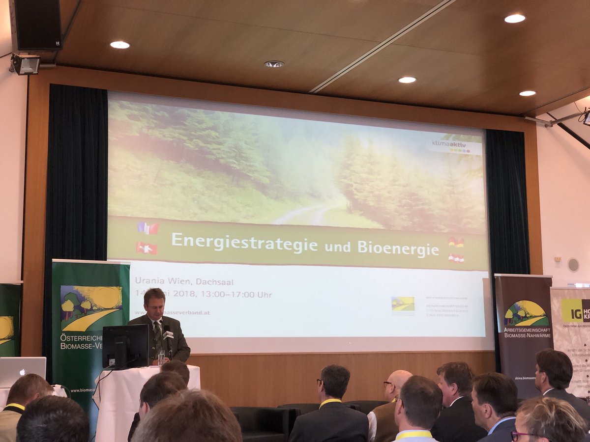 Energiestrategie und Bioenergie. Wo geht die Reise hin? Spannende Veranstaltung organisiert vom <a href="/oebmv/">Österreichischer Biomasse-Verband</a> #Energiewende #Wärmewende #EUBioenergy @AEBIOM #mission2030