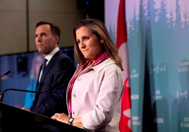 Freeland calls tariffs 'absurd' after meeting U.S. Senate committee: bit.ly/2LNIZW1 https://t.co/Ib0inft2JU