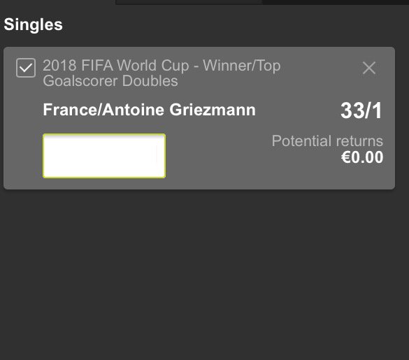 shanokello's tweet photo. Second World Cup tip #SKTips https://t.co/byZ6eLK9wF