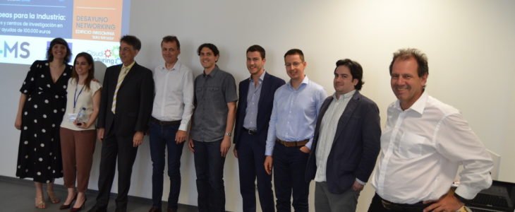 I4MS_Europe's tweet photo. Yesterday #I4MS Project Manager, @MashaRoca, attended a local event in #Valencia as part of the Code Camp Valencia at @Inn_Somnia.
The available opportunities for the #SMEs in the @CloudiFacturing project were presented. Discover more about them here: https://t.co/Yf2Ho6yaK2 https://t.co/potz6nbIZ1