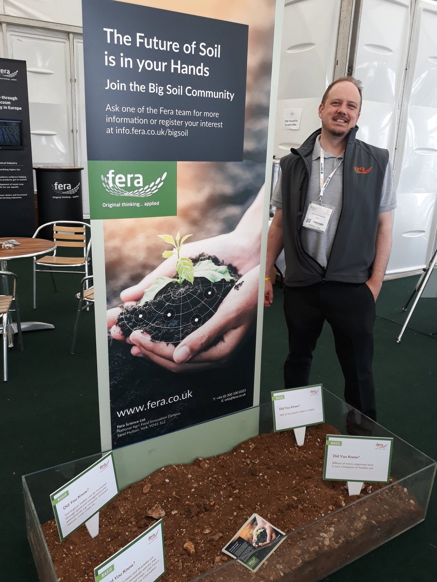 HorizonWorks's tweet image. We were proud to support the  @FeraScience team at @CerealsEvent in Cambridgeshire on the launch of @FeraBigSoil - a groundbreaking new initiative  #Cereals18
