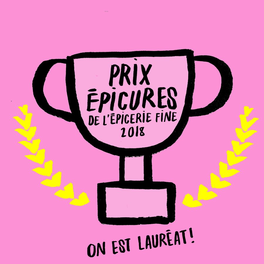 Notre nouvelle gamme bio a reçu l’Épicure de Bronze au prix #Épicures de l’Épicerie Fine 2018 dans la catégorie Chocolats &amp; Confiseries ! 🏆 🍫
Super compétition regroupant la crème de la crème de l’épicerie fine ! 👏🎊