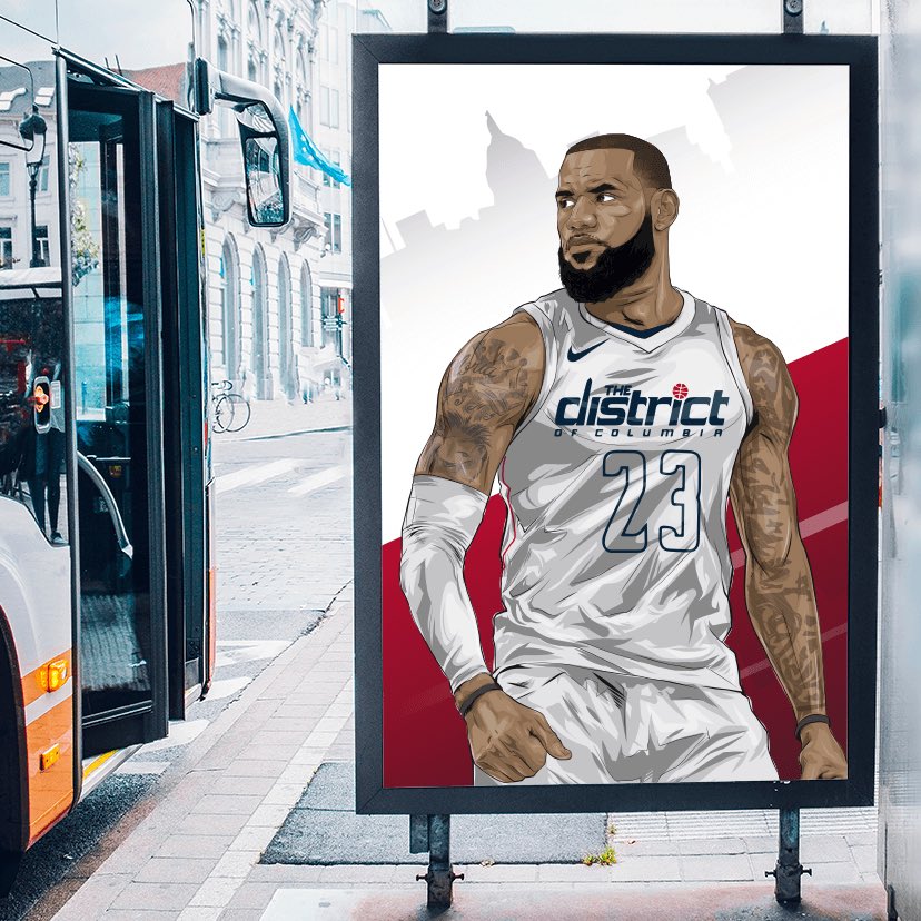 wariswhack's tweet photo. It’s time to turn this dream into a reality. LeBron, come to DC, play with an all-star backcourt, take them to the chip, and maybe this team can even will past the Warriors for a championship ring. This is the best decision, LeBron. #LeBronToDC 🇱🇷 https://t.co/30NdhTZOqx