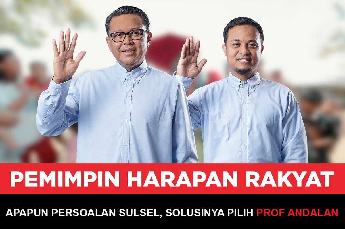Tedjo91's tweet photo. Pemimpin harapan rakyat ya @MNurdinAbdullah karna rakyat cinta dgn nya karna integritasnya
@PDI_Perjuangan #DukungProfAndalan #SulselJaya https://t.co/aj7q9QcOwR