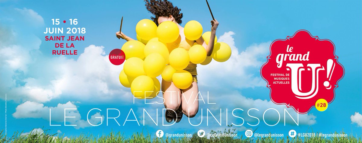 CultureEtc's tweet photo. #SaintJeanDeLaRuelle (45) 15-16/06, @LeGrandUnisson_ : 12000 festivaliers sur 2 jours. #Gratuit, un des grands rendez-vous musicaux avant l'été ☀️
https://t.co/Ex7MLjEoV9 https://t.co/41yLAichCT