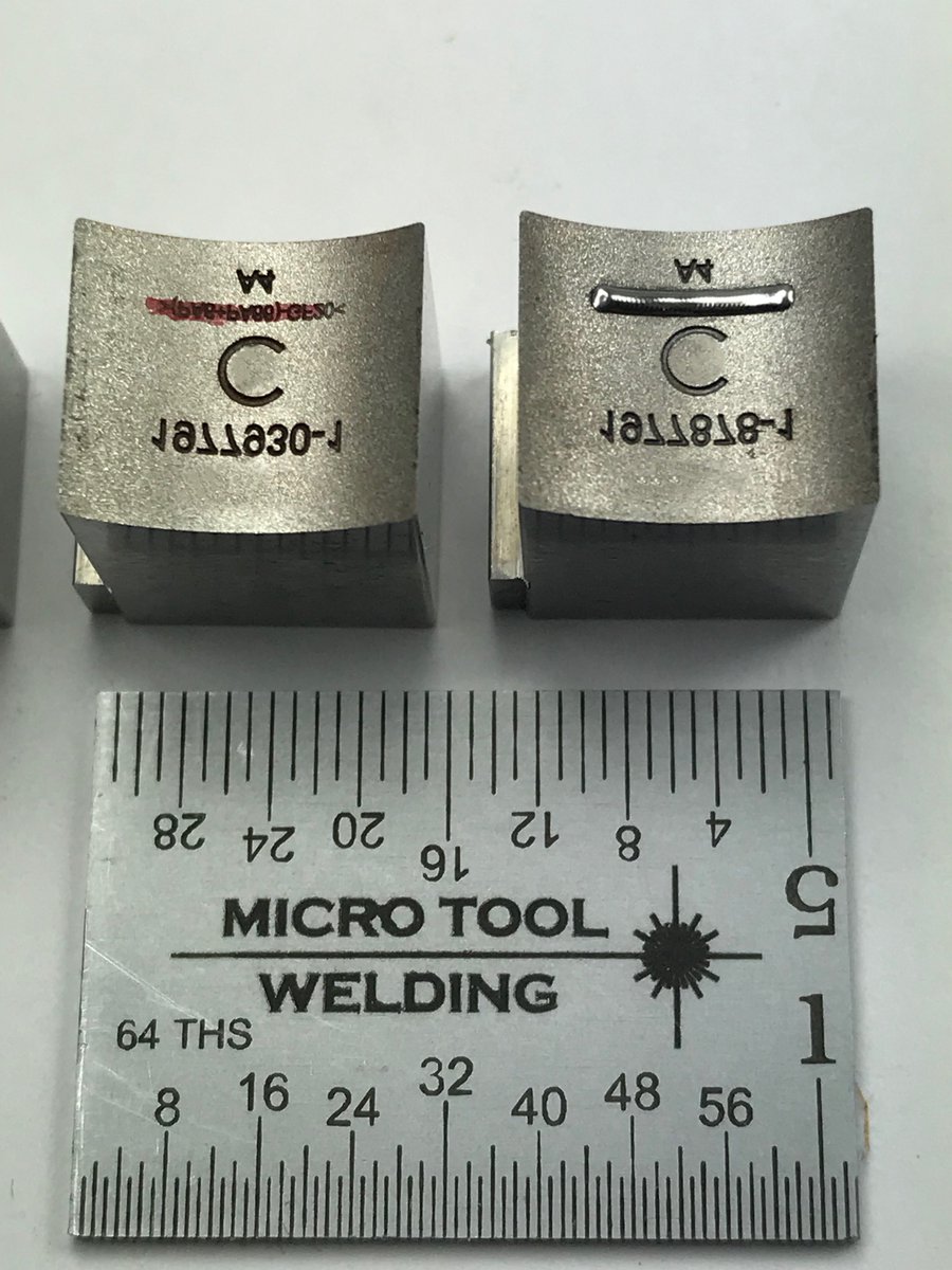 micro_tool_weld's tweet photo. Using #laserwelding to fill in #laserengraving.
#microtoolwelding #toolanddie #toolmaking #moldmaking #manufacturing #toolrepair #laserweldingsolutions #microwelding #timeismoney #precisionwelding #moldrepair #plasticinjectionmolding #microlaserweld #weldlife #weldporn #welding https://t.co/92D1dw76uS
