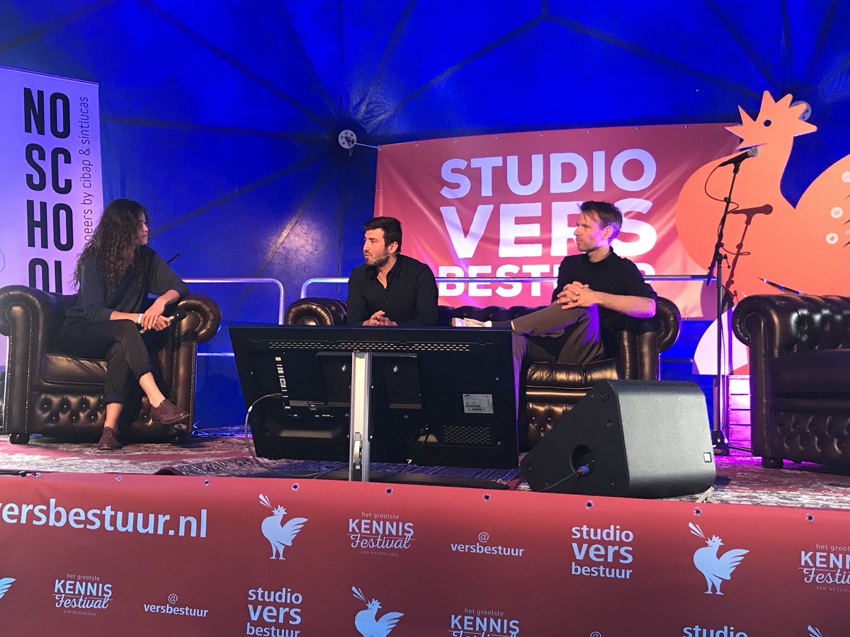 De toppers van vandaag! Marsha Simon gaat in gesprek met Job en Stan over de toekomst van creativiteit en leren. #kennisfestival