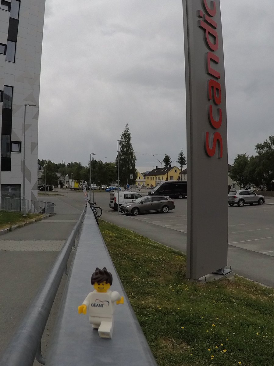 BowlerGeant's tweet photo. My last #TNC18 run - a long climb today. #LEGOroam @TNC_GEANT https://t.co/jQT2uGdjrt