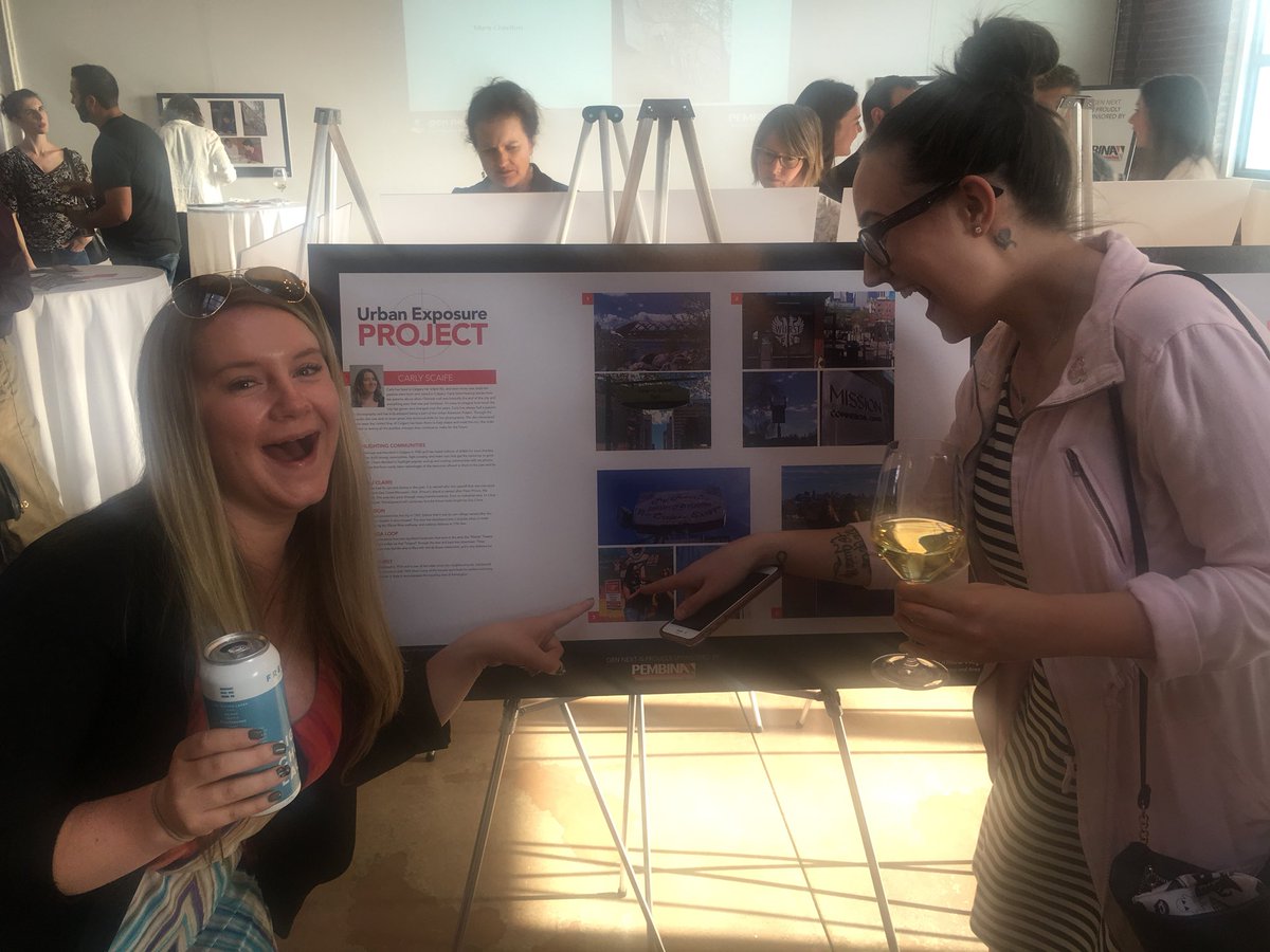 Awesome night at the United Way gala. So proud of my amazing sister who had her own project show cased with her awesome photography. Look at that, Rose and I are featured in photos! #unitedway