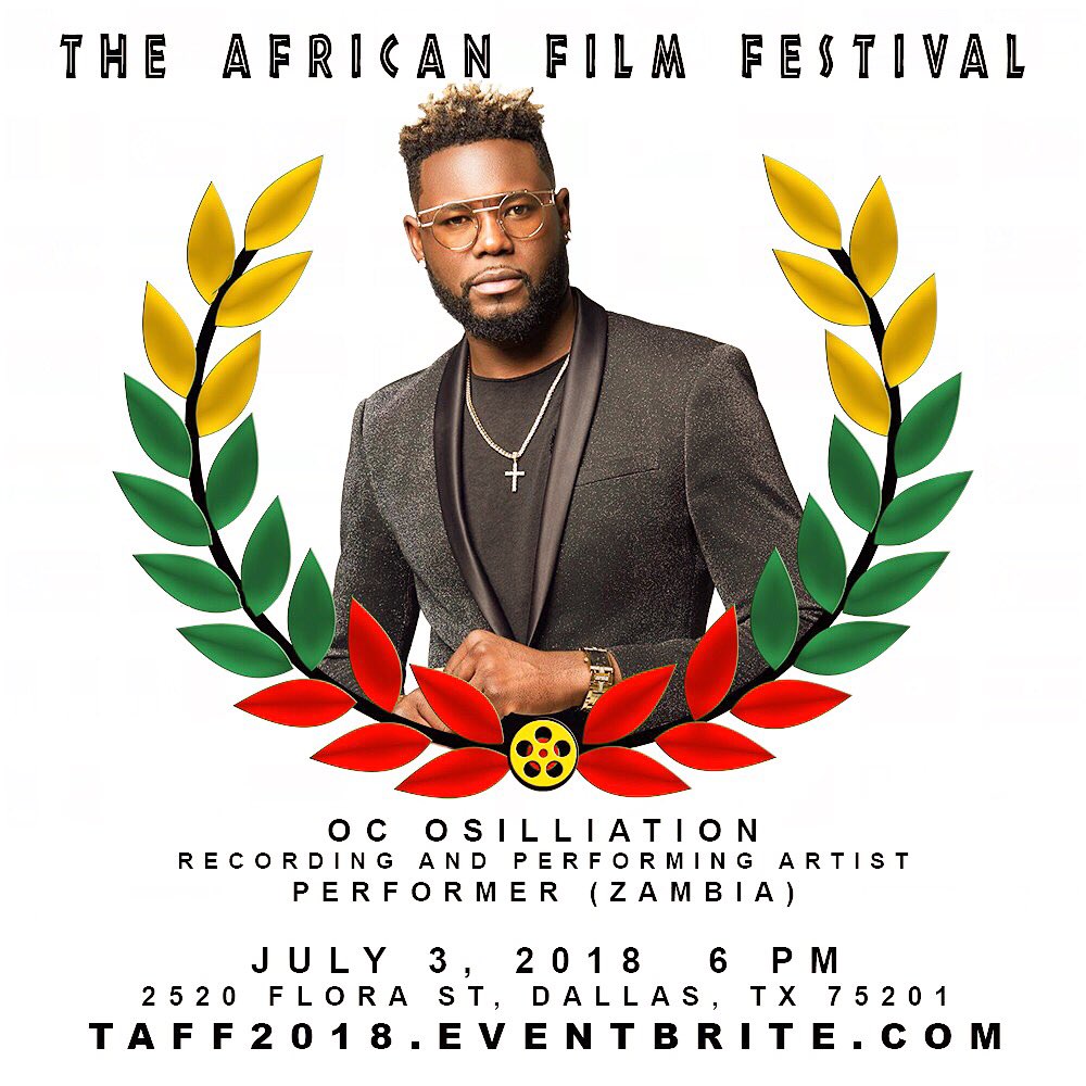 osilliation_oc's tweet photo. July 3rd Live at The African Film Festival #TAFF2018 Dallas TX. https://t.co/54WbmaRueI