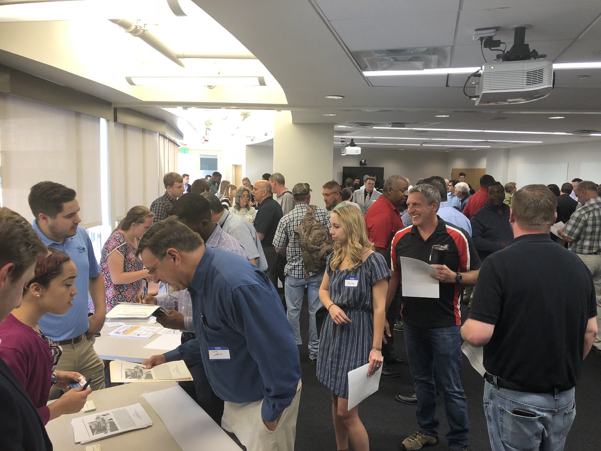JimPmandt's tweet photo. The Whiting-Turner Contracting Company is having an “open house” for all of their current and upcoming projects. If your a contractor you need to be here to speak with the project managers. #wtprojects #buildrelationships #wherethejobsare https://t.co/8JDD0raE6W