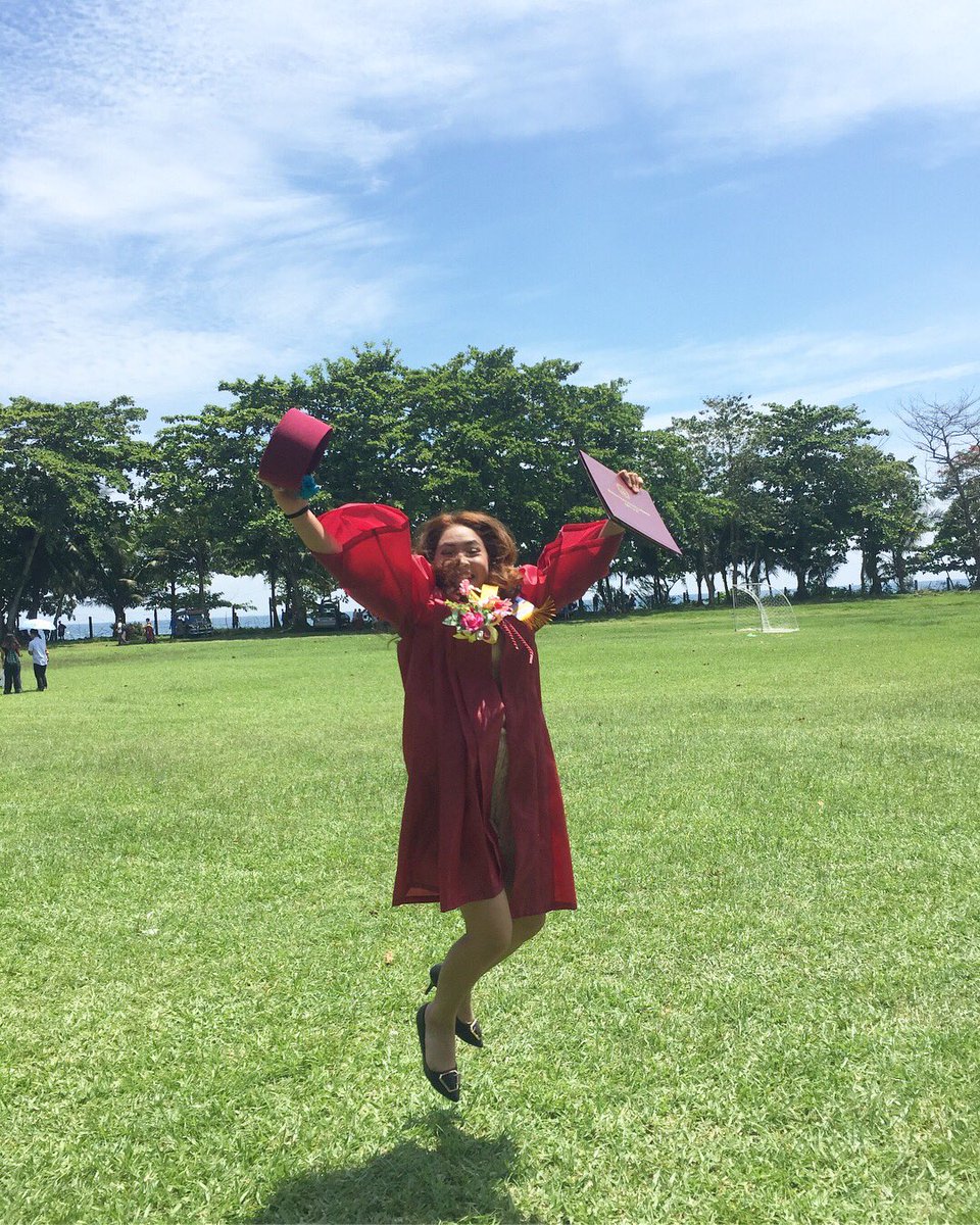 itsmeMsdeee's tweet photo. I finally made it. Armed with the knowledge from MSU-Naawan, Iβm ready to go beyond! Thanks you Lord God for everything! ππ©π»βπ
#DakilangPaaralan #PamantasangMindanao #MSUSystem #MSUNaawan https://t.co/6e3iL4jWvR