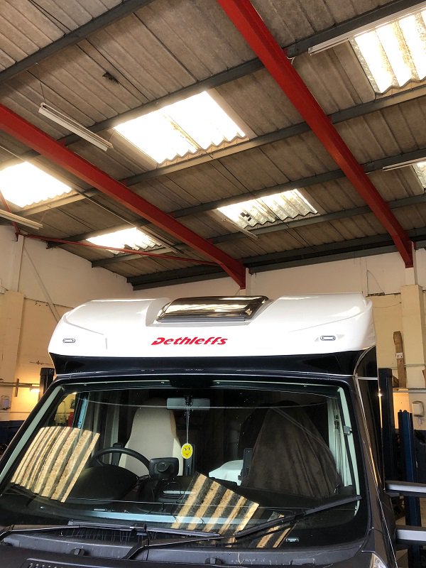 prideandjoyppf's tweet photo. More Pictures of our install on this Dethleffs ESPRIT. We specalise in the motorhome and day van market, with our specialist bespoke equipment! @DethleffsUK #prideandjoy #prideandjoyppf #prideandjoypaintprotectionapplication #motorhome #dayvan #specialists https://t.co/6Wt0YrWSQX